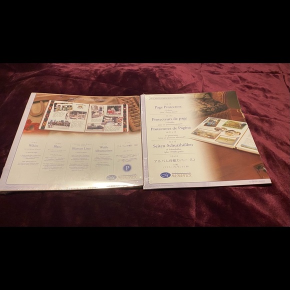 Creative Memories Pages and Page Protectors - 1 set of each - Picture 1 of 3